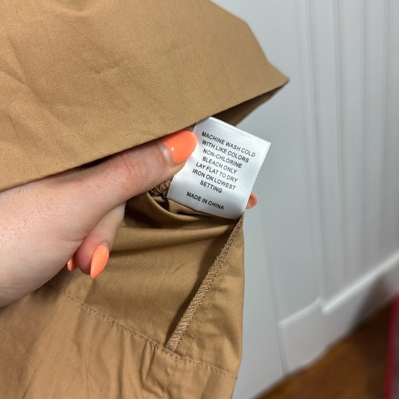 Marea By Liz Joy JANE DRESS Camel Tan Size Large - Picture 9 of 12